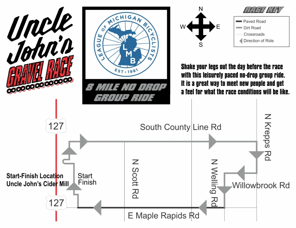 8-Mile Group Ride